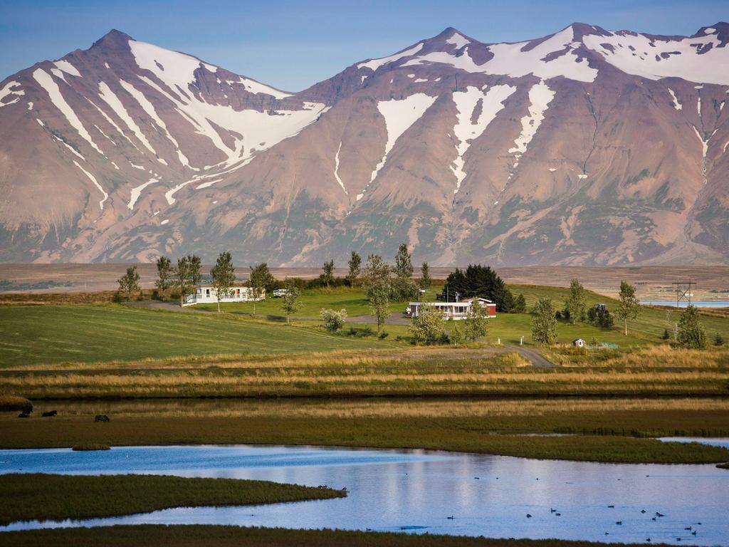 Höfði Cottages Dalvík Exteriör bild